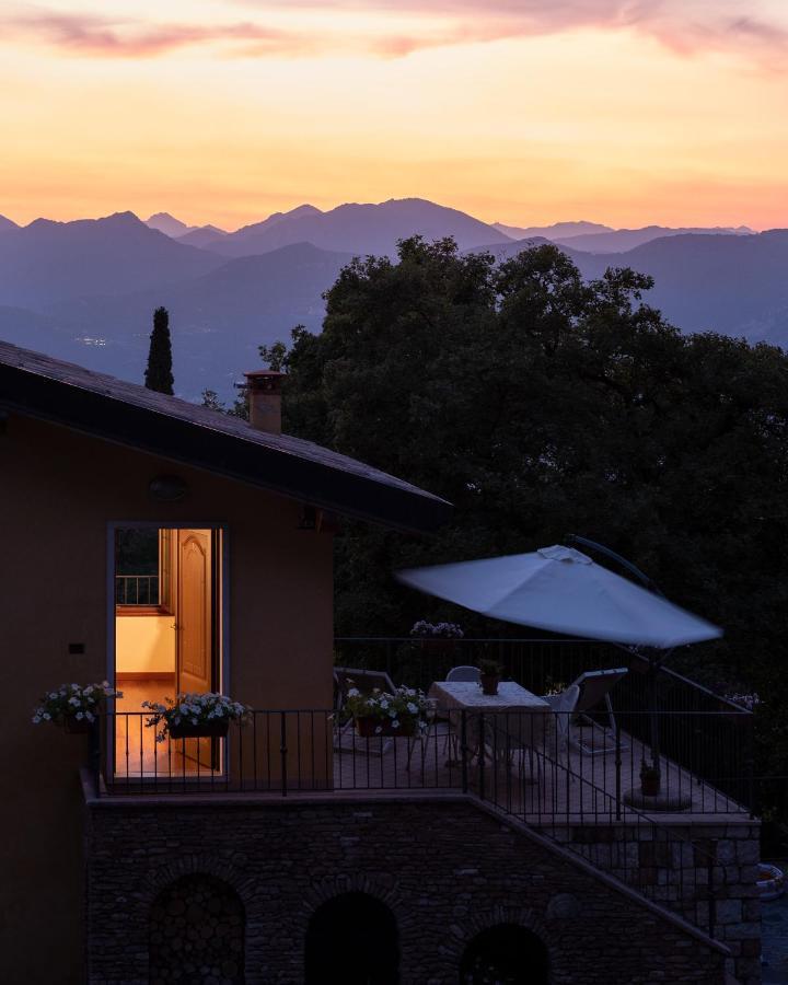 La Casetta, Appartamento Con Vista Lago E Montagne San Zeno di Montagna Kültér fotó